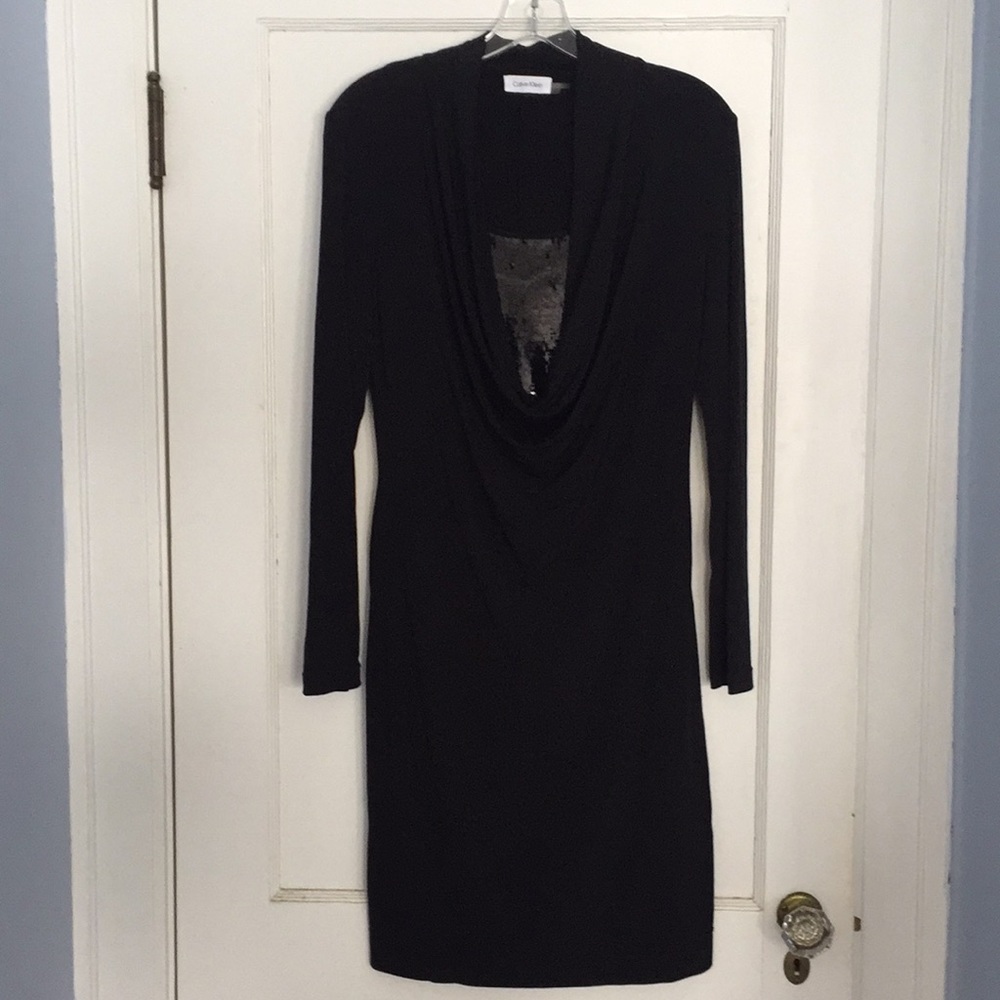 Calvin Klein little black dress